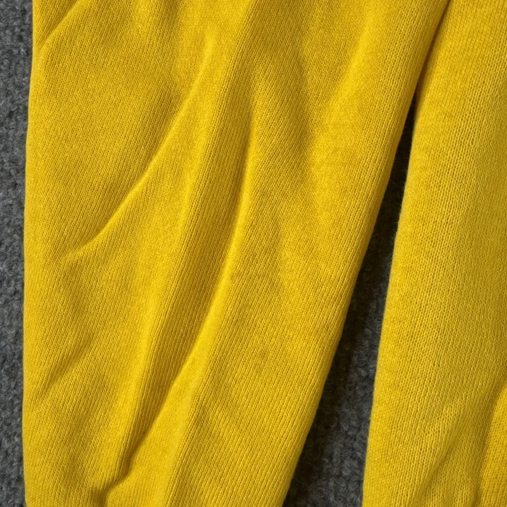 VINTAGE 80s LSU Tigers Sweatshirt Mens S? Yellow Pullover Crewneck Raglan Boxy